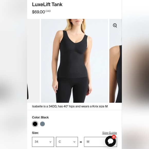 Knix Luxlift tank top - Picture 5 of 5